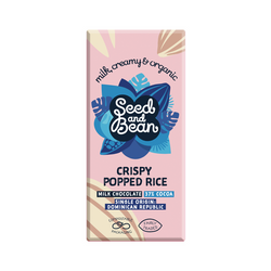 Crispy Popped Rice Milk Chocolate - by Seed & Bean