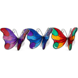 butterfly suncatcher window suction decoration