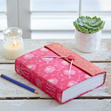 LARGE RECYCLED SARI JOURNAL - by Paper High