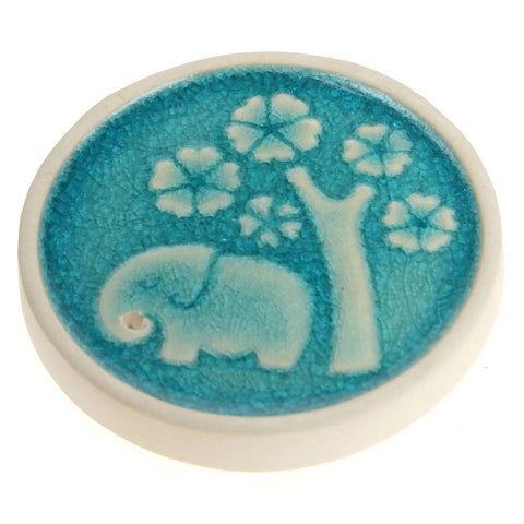 BLUE ELEPHANT INCENSE HOLDER