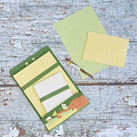 ELEPHANT DUNG STATIONERY SET - by Paper High