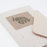 ELEPHANT DUNG GREETINGS CARD - by Paper High
