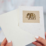 ELEPHANT DUNG GREETINGS CARD