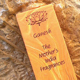 TRADITIONAL INCENSE LONG STICKS - by the Mother's India Fragrances