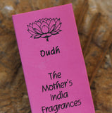 TRADITIONAL INCENSE LONG STICKS - by the Mother's India Fragrances