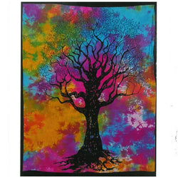 TREE OF STRENGTH COTTON WALL HANGING