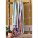 RAINBOW RECYCLED COTTON THROW