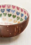 Rainbow Flower Coconut Bowl