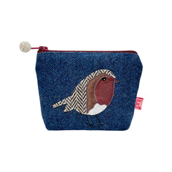 ROBIN HERRINGBONE COIN PURSE - by Lua