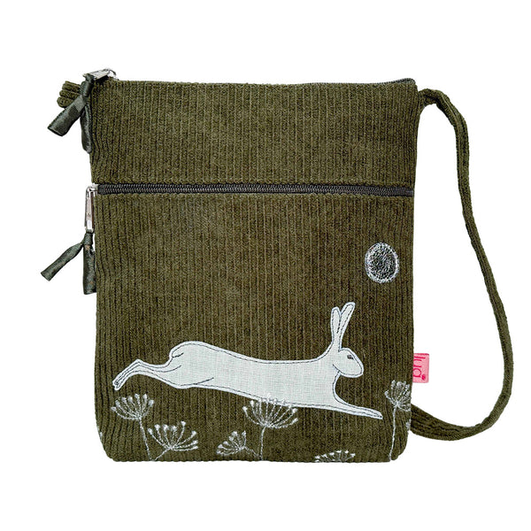 LEAPING HARE CROSS BODY BAG - by Lua