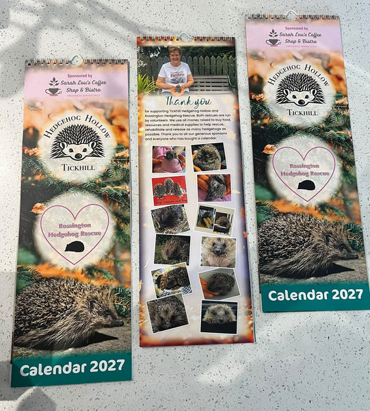 Hedgehog Rescue Calendar