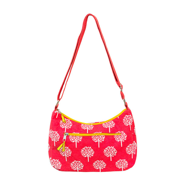 CORAL TREE SMALL SLING SHOULDER BAG - by Lua