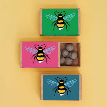 SEEDBALL WILDFLOWERS FOR BEES MATCHBOXES