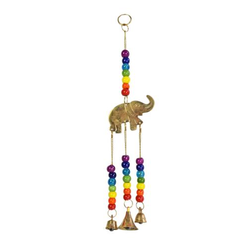 Brass Elephant Windchime