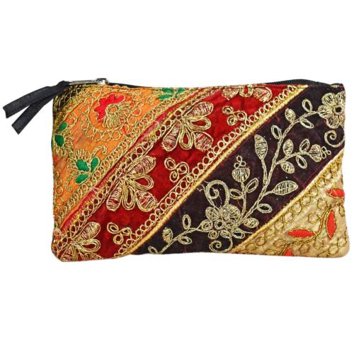 Recycled Sari Patchwork Purse