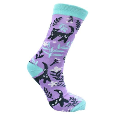 MYSTIC CATS BAMBOO SOCKS - ladies