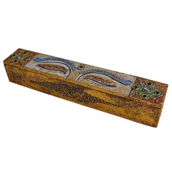 THIRD EYE WOODEN INCENSE BOX