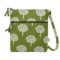 OLIVE GREEN TREE CROSS BODY BAG - by Lua