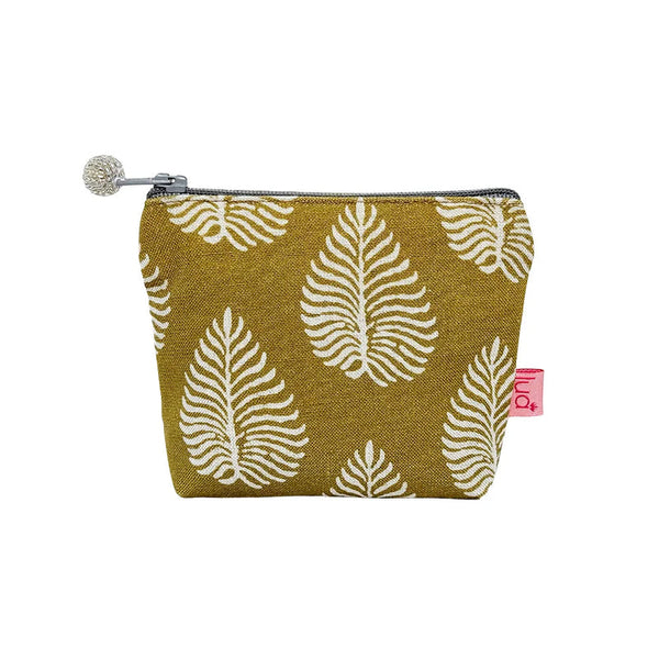 CUMIN LEAF COIN PURSE - by Lua