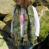 CHUNKY TWEED SCARF - by Cool Trade Winds