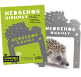 HEDGEHOG HIGHWAY SIGN