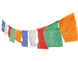 mini Tibetan prayer flags