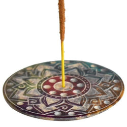 SMALL CHAKRA INCENSE PLATE