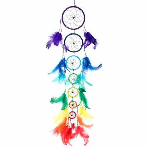 RAINBOW CHAKRA DREAMCATCHER