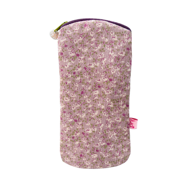 DUSKY LILAC FLORAL GLASSES POUCH - by Lua