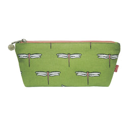 GREEN DRAGONFLY COSMETIC PURSE - by Lua