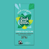 Cornish Sea Salt & Lime Chocolate - by Seed & Bean