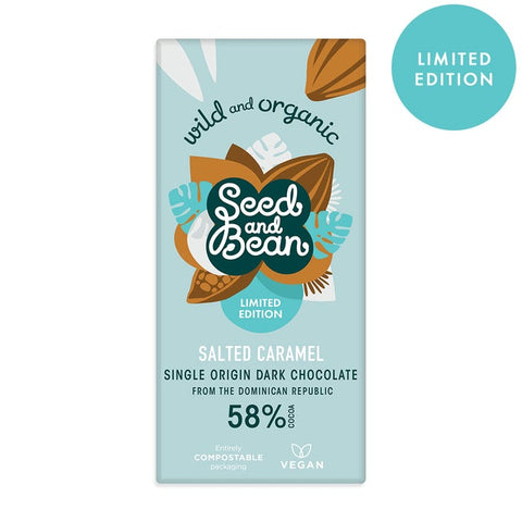Salted Caramel Dark Chocolate - by Seed & Bean