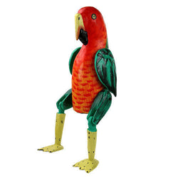 red parrot shelf sitter puppet