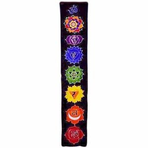 chakra batik drop banner midnight