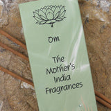 TRADITIONAL INCENSE LONG STICKS - by the Mother's India Fragrances