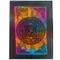 SACRED OM COTTON WALL HANGING