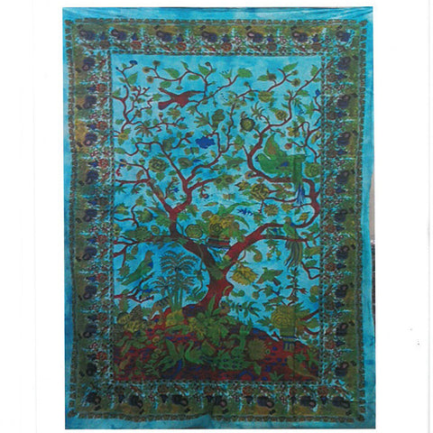 TREE OF LIFE COTTON WALL HANGING